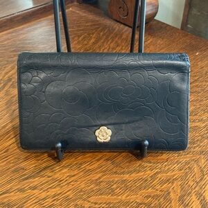 Chanel Camelia Lambskin Wallet